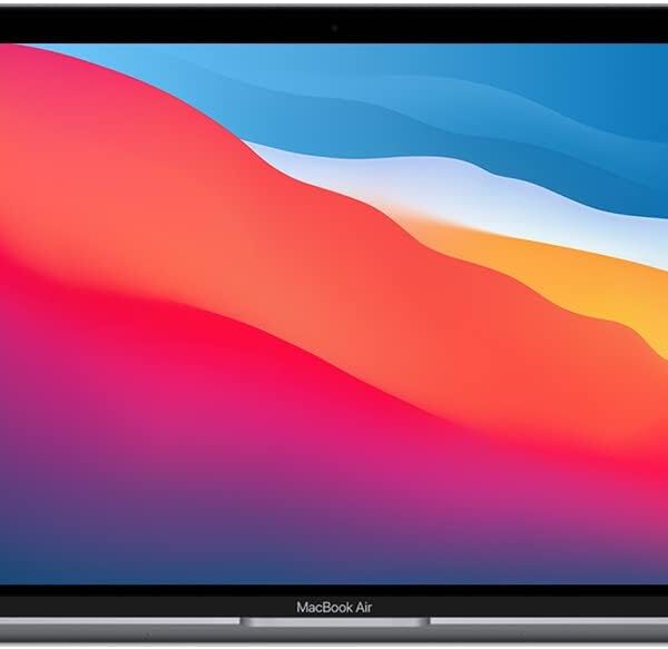 Late 2020 Apple MacBook Air with Apple M1 Chip (13.3 inch, 8GB RAM, 128GB SSD) Space Gray (Renewed)