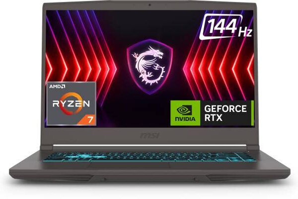 MSI Thin A15 AMD Ryzen 7 Octa Core 7735HS - (16 GB/1 TB SSD/Windows 11 Home/6 GB Graphics/NVIDIA GeForce RTX 4050) Thin A15 B7VE-065IN Gaming Laptop