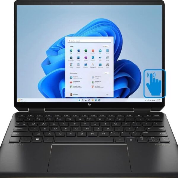 HP Spectre x360 13.5" Wide Ultra XGA+ (1920x1280) IPS Touchscreen 2-in-1 Laptop | Intel i7-1355U 10-Core | Backlit Keyboard | Fingerprint | Thunderbolt 4 | WiFi 6E | 16GB LPDDR4...