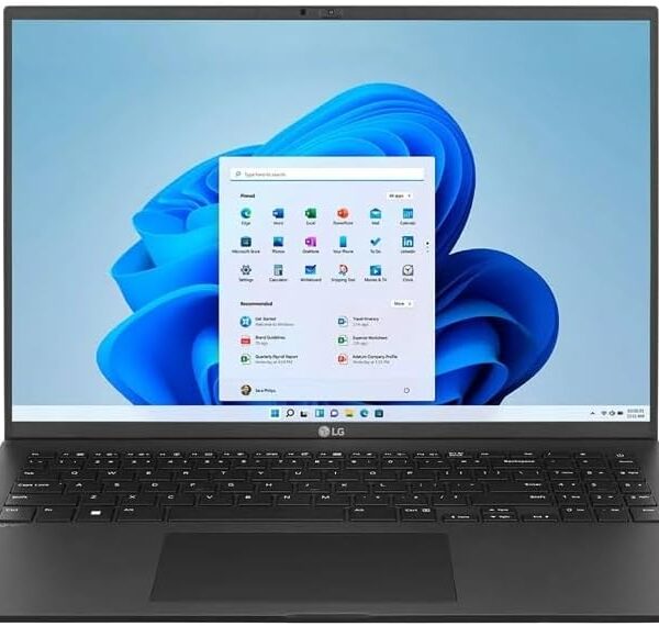 LG gram (2022) 16Z90Q Ultra Lightweight Laptop, 16" (2560 x 1600) IPS Display, Intel Evo 12th Gen i7 1260P Processor, 16GB LPDDR5, 1TB NVMe SSD, FHD Webcam, WiFi 6E, Thunderbolt...