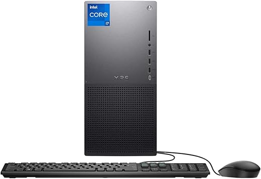 Dell Newest XPS 8960 Tower Desktop Computer, Intel Core i7-13700, 64GB DDR5 RAM, 1TB SSD, DisplayPort, Killer Wi-Fi 6, Wired Keyboard&Mouse, Windows 11 Home