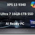Dell XPS 13 9340 Business Laptop (13.4" FHD+, Intel Core Ultra 7 155H, 16GB RAM, 1TB SSD), AI PC, 18-Hr Long Battery Life, 1080p RGB Webcam, Backlit, FP, Wi-Fi 6E, IST HUB, Win...