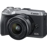 New Canon EOS M6 Mark II Mirrorless Digital Camera with 15-45mm Lens - Silver
