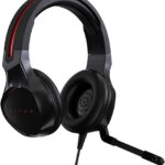 Acer Nitro Gaming Headset with Flexible Omnidirectional Mic, Adjustable Headband, Black
