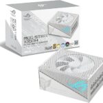 ASUS ROG Strix 1000W Gold Aura White Edition (Fully Modular Power Supply, 80+ Gold Certified, ATX 3.0, Cybenetics Lambda A+ Certification, PCIe Gen 5.0 Ready, Aura Sync, 10-Year...