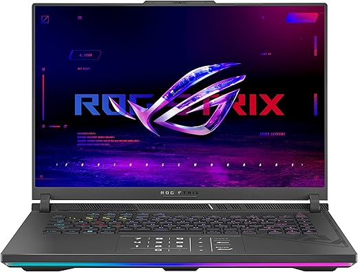 ASUS ROG Strix G16 (2023) Gaming Laptop, 16” Nebula Display 16:10 QHD 240Hz, GeForce RTX 4070, Intel Core i9-13980HX, 32GB DDR5, 1TB PCIe SSD, Wi-Fi 6E, Windows 11 Pro,...