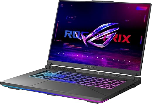 ASUS ROG Strix G16 (2024) Gaming Laptop, 16” Nebula Display 16:10 QHD 240Hz, GeForce RTX 4060, Intel® Core™ i9-14900HX, 16GB DDR5-5600, 1TB PCIe SSD, Wi-Fi 6E, Windows 11,...