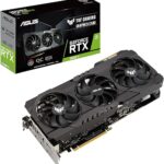 ASUSTek TUF Gaming NVIDIA GeForce RTX 3080 Ti Video Card OC/PCIe 4.0 / 12GB GDDR6X / HDMI 2.1 / DisplayPort 1.4a / Dual Ball Fan Bearings, Military Grade Capacitor / GPU Tweak II