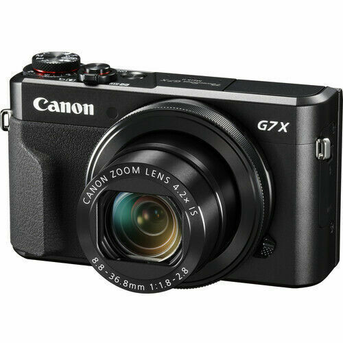 Canon PowerShot G7 X Mark II 20.1MP Compact Camera - Black