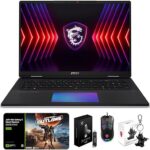 EXCaliberPC [2024] MSI Titan 18 HX A14VIG-036US Pro Extreme (Intel Core i9-14900HX, 192GB DDR5 RAM, 4TB NVMe SSD, NVIDIA GeForce RTX 4090, 18" UHD+ 120Hz Mini LED, Windows 11...