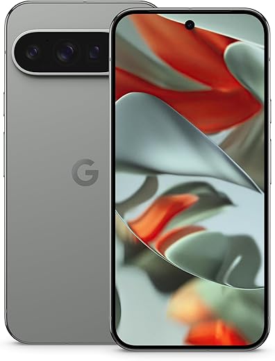 Google Pixel 9 Pro XL - Unlocked Android Smartphone with Gemini, Triple Rear Camera System, 24-Hour Battery, and 6.8" Super Actua Display - Hazel - 512 GB