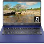 HP 14 Laptop, AMD 3020e, 4 GB RAM, 64 GB eMMC Storage, 14-inch HD Display, Windows 11 Home in S Mode, Long Battery Life, Microsoft 365, (14-fq0010nr, 2020)