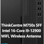 Lenovo ThinkCentre M750s SFF Small Form Factor Business Desktop Computer, Intel 16-Core i9-12900 CPU, 64GB DDR4 RAM, 2TB PCIe SSD, WiFi, Bluetooth, Wireless Antenna, Windows 11...