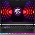 MSI Raider GE78HX 17” 240Hz QHD+ Gaming Laptop: Intel Core i9-14900HX, NVIDIA Geforce RTX 4070, 32GB DDR5, 1TB NVMe SSD, Thunderbolt 4, Cooler Boost 5, Win 11 Home: Black...
