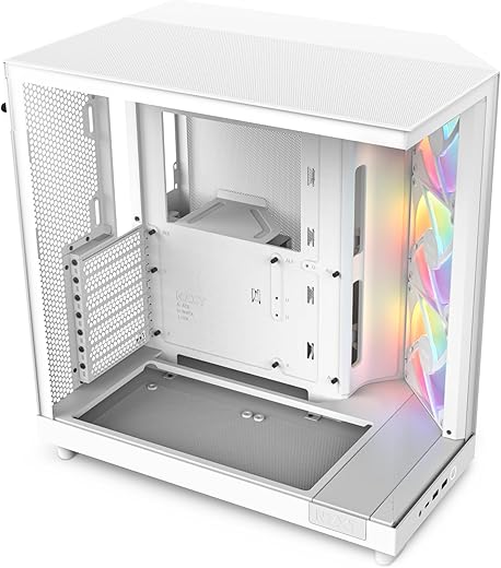 NZXT H6 Flow RGB White Middle Tower Case