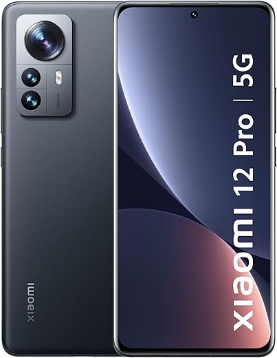 Xiaomi 12 Pro Unlocked 5G Cellular Phone, 6.73 inch LTPO AMOLED Display, 256GB Storage, 12GB RAM, Triple 50MP Camera, 4600mAh Battery, Qualcomm Snapdragon 8 Gen 1 Chipset