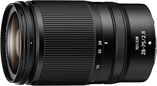 Nikon NIKKOR Z 28-75mm f/2.8 | Large aperture mid-range zoom lens for Z series mirrorless cameras | Nikon USA Model