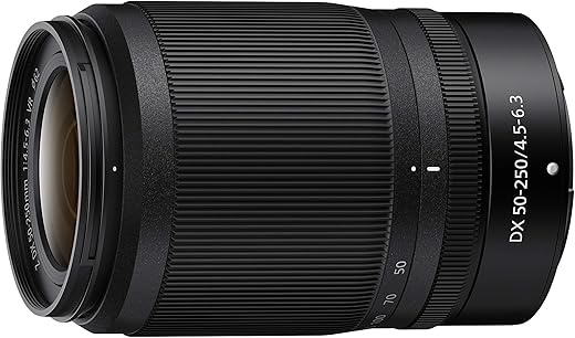 Nikon NIKKOR Z DX 50-250mm VR | Compact all-in-one telephoto zoom lens with image stabilization for APS-C size/DX format Z series mirrorless cameras (standard to long telephoto)...