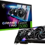 MSI Gaming RTX 5080 16G Gaming Trio OC 16GB GDDR7 Graphics Card
