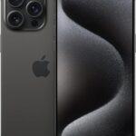 Apple iPhone 15 Pro Max, 512GB, Black Titanium - Unlocked (Renewed)