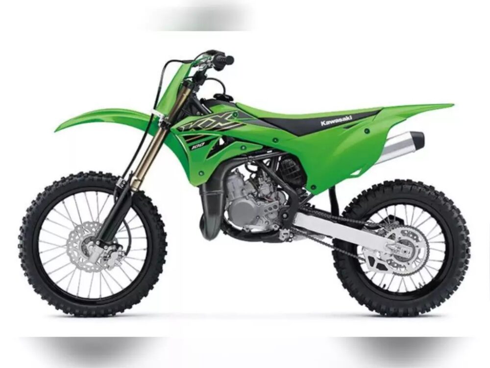 2021 Kawasaki KX 100 Dirt Bike Motorcycle - Image 2