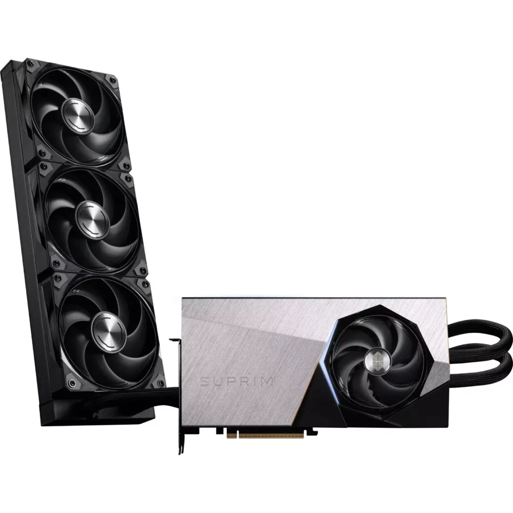 MSI GeForce RTX 5090 32G SUPRIM LIQUID SOC VD8996 Graphics Card - Image 2