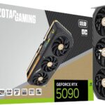 ZOTAC Gaming GeForce RTX 5090 Solid OC DLSS 4 32GB GDDR7 512-bit 28 Gbps PCIE 5.0 Gaming Graphics Card, IceStorm 3.0 Advanced Cooling