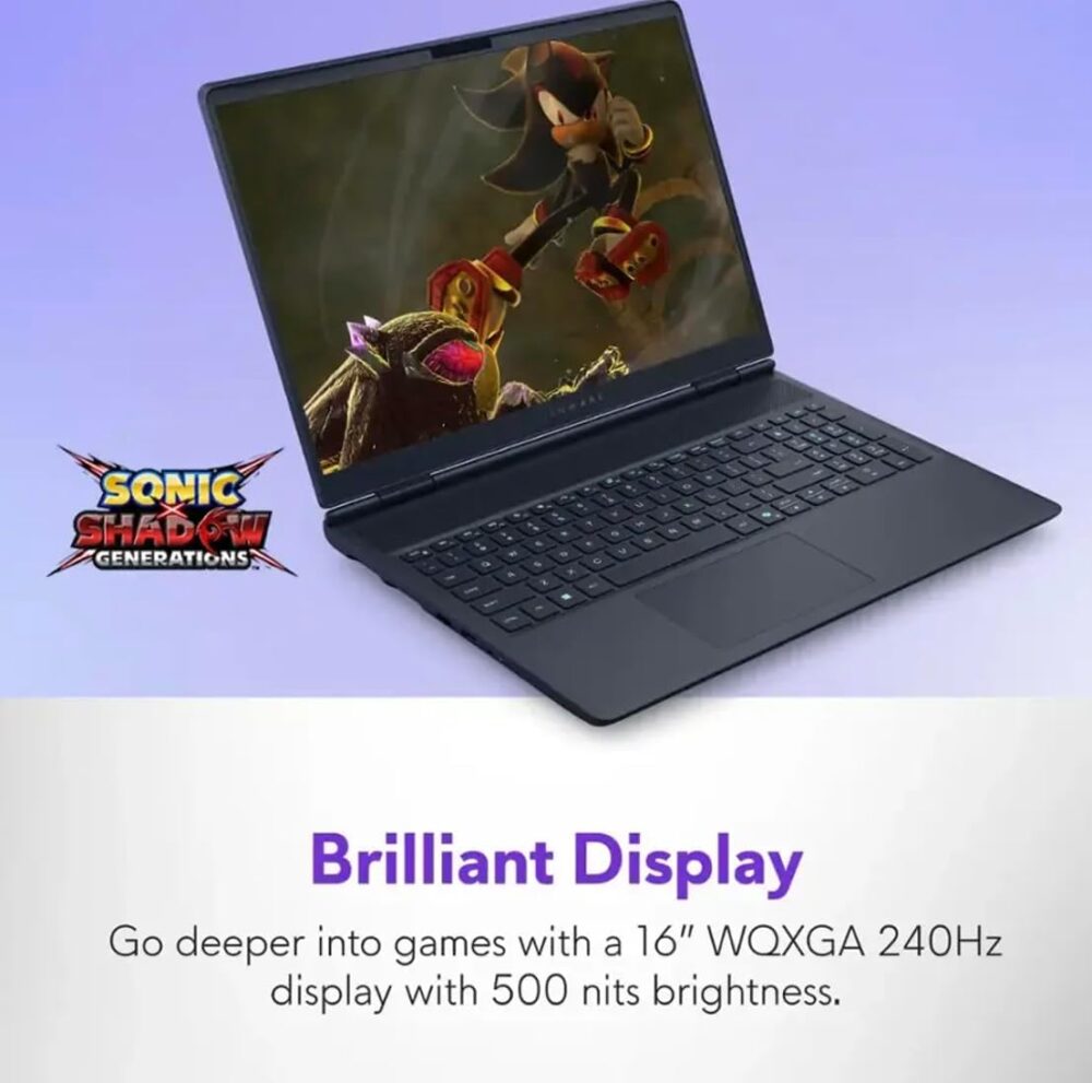 Alienware 16X Aurora AI Gaming Laptop 16.0" 240Hz IPS WQXGA Display (Intel Ultra 9-275HX, GeForce RTX 5070 8GB, 32GB DDR5, 2TB PCIe SSD, RGB KB, Win 11 Pro) w/MS 365 Personal, DKZ USB Port Expander - Image 4
