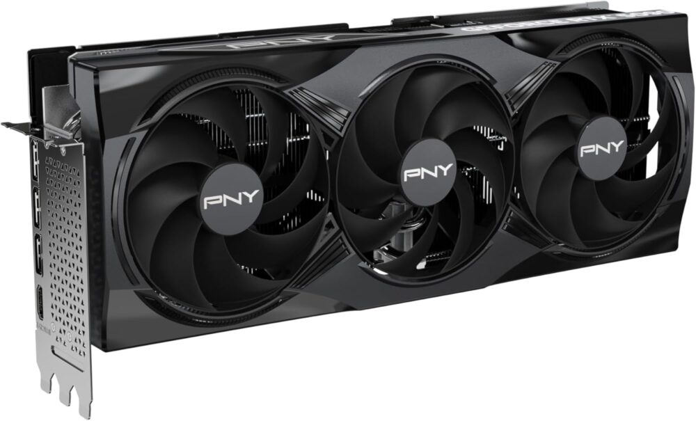 PNY NVIDIA GeForce RTX™ 5090 32GB Overclocked Triple Fan Graphics Card (DLSS 4, PCIe® 5.0, HDMI®/DP 2.1, 3.5-Slot) - Image 2