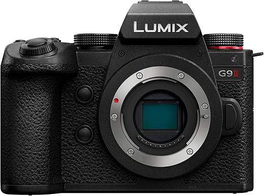 Panasonic LUMIX G9II Micro Four Thirds Camera, 25.2MP Sensor - DC-G9M2BODY (Renewed)