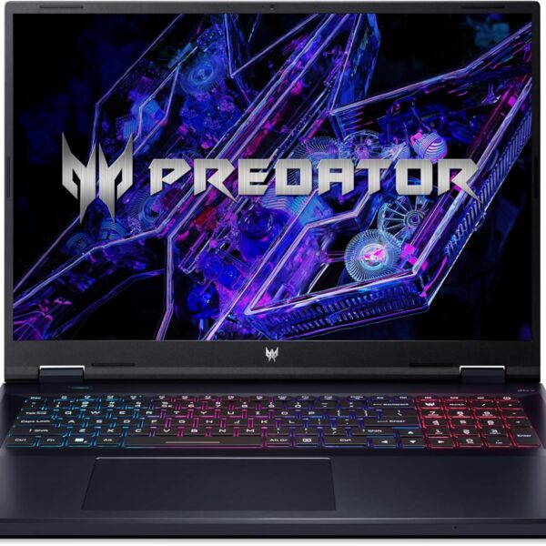 Acer Predator Helios Neo 18 Gaming Laptop | Intel Core i9-14900HX | NVIDIA GeForce RTX 4070 | 18" WQXGA 2560 x 1600 240Hz G-SYNC Display | 32GB DDR5 | 1TB Gen 4 SSD | Killer Wi-Fi 6E | PHN18-71-99RC