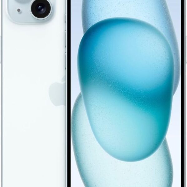 Apple iPhone 15, 256GB, Blue - Unlocked (Renewed)